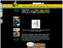 Tablet Screenshot of bull-frog.com